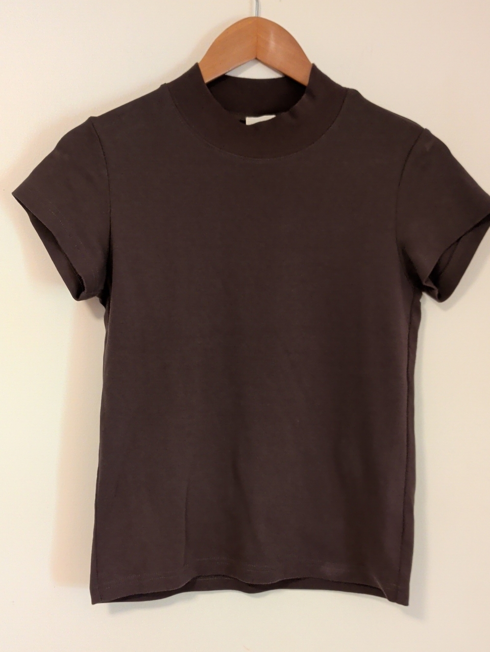 Bohme Classic Mock Neck Top - Brown